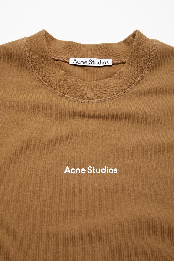 Acne Studios T-shirt Logo Mud Beige FN-MN-TSHI000579-5