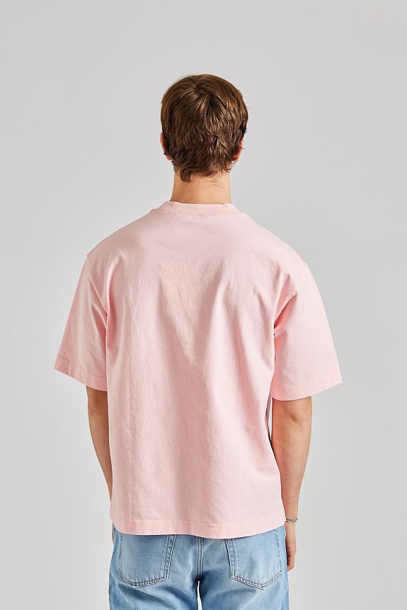 Acne Studios T-shirt Logo Pale Pink FN-MN-TSHI000579-3