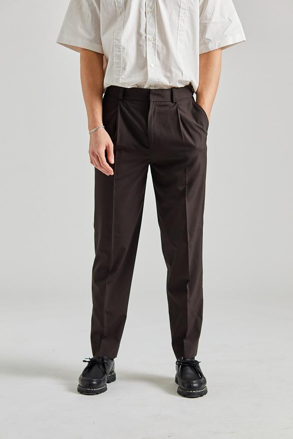 Acne Studios Tailored Trousers Cacao Brown FN-MN-TROU000832