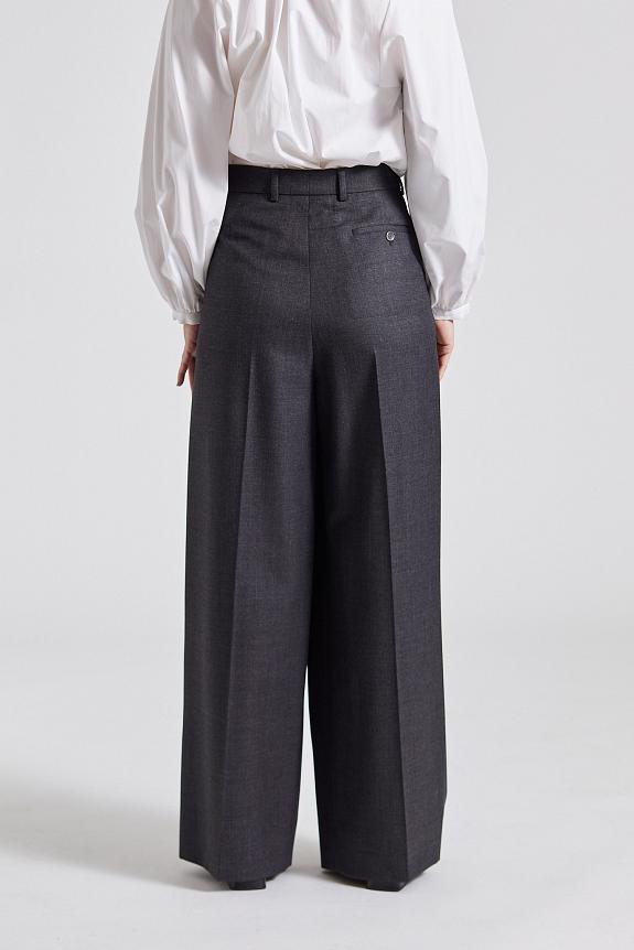 Acne Studios Tailored Wrap Trousers Grey FN-WN-TROU000958