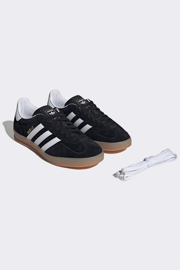 Adidas Gazelle Indoor Black/White-4