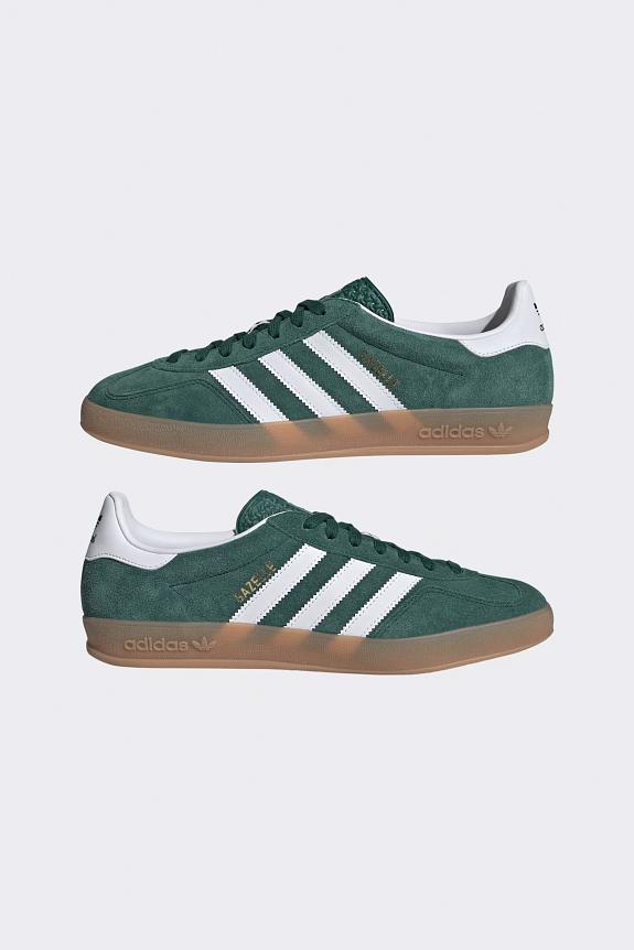 Adidas Gazelle Indoor Green/White-5