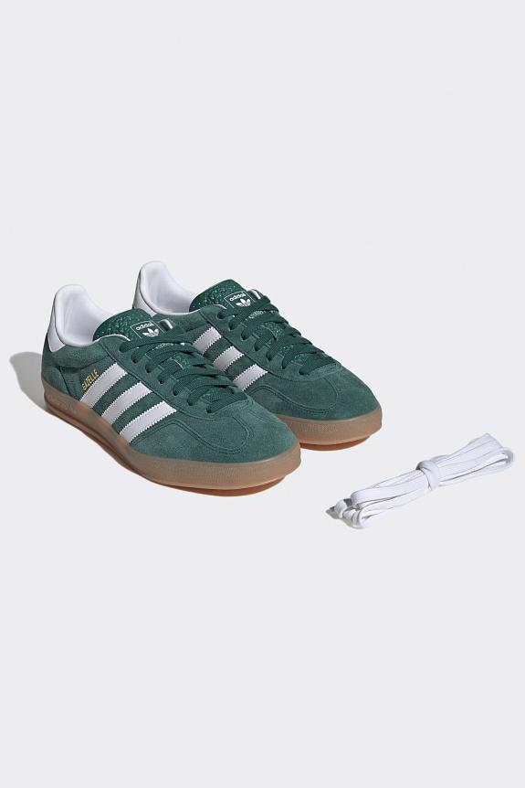 Adidas Gazelle Indoor Green/White-4