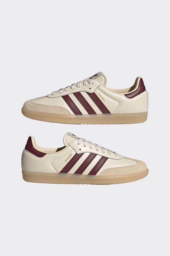 Adidas Samba OG W Beige/Red-6