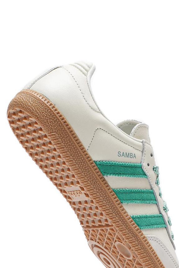 Adidas Samba OG Offwhite/Green-1