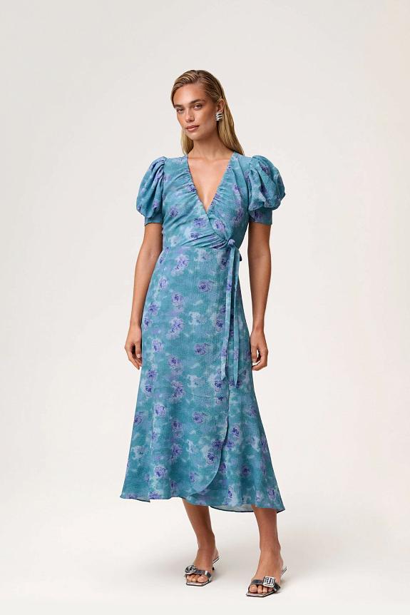 Adoore Ferrone Midi Dress Dusty Blue