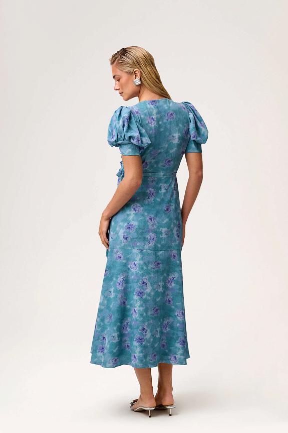 Adoore Ferrone Midi Dress Dusty Blue-1