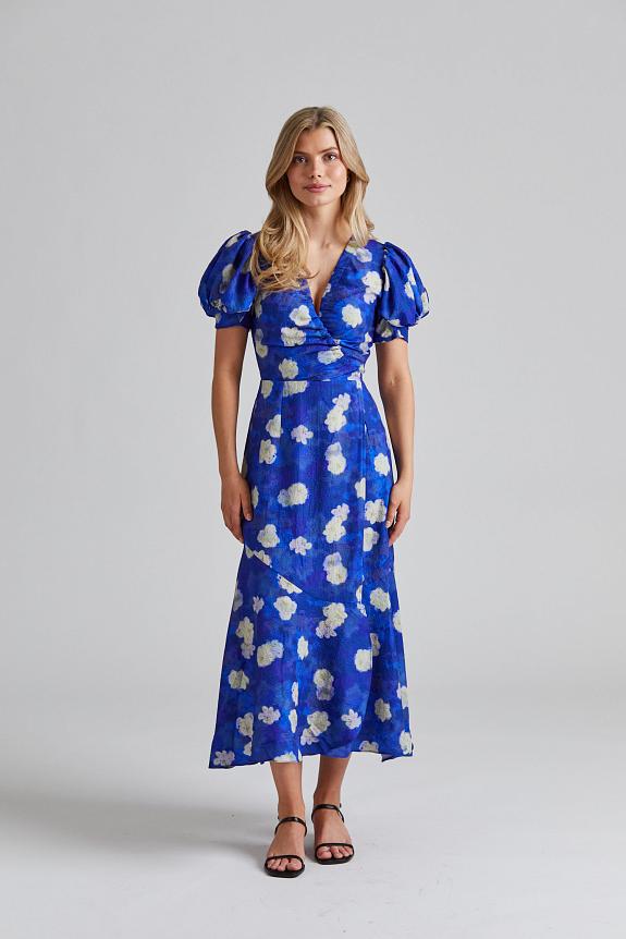 Adoore Ferrone Midi Dress Ocean Blue