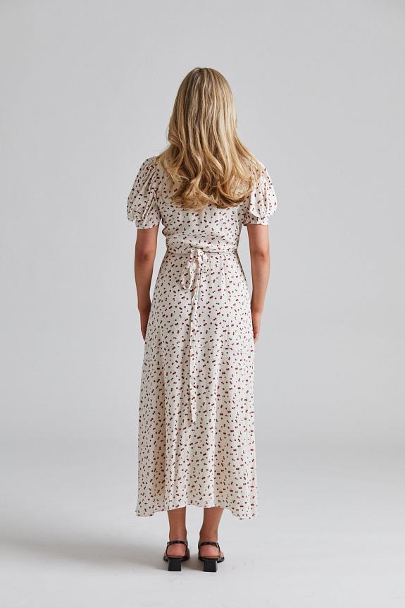 Adoore Ferrone Midi Dress White Cherry-1
