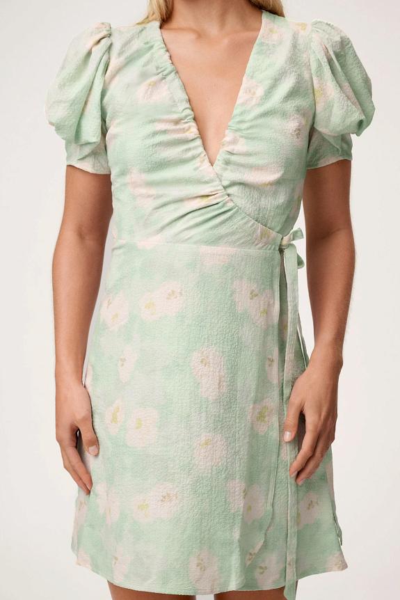 Adoore Ferrone Mini Dress Pastel Green-2
