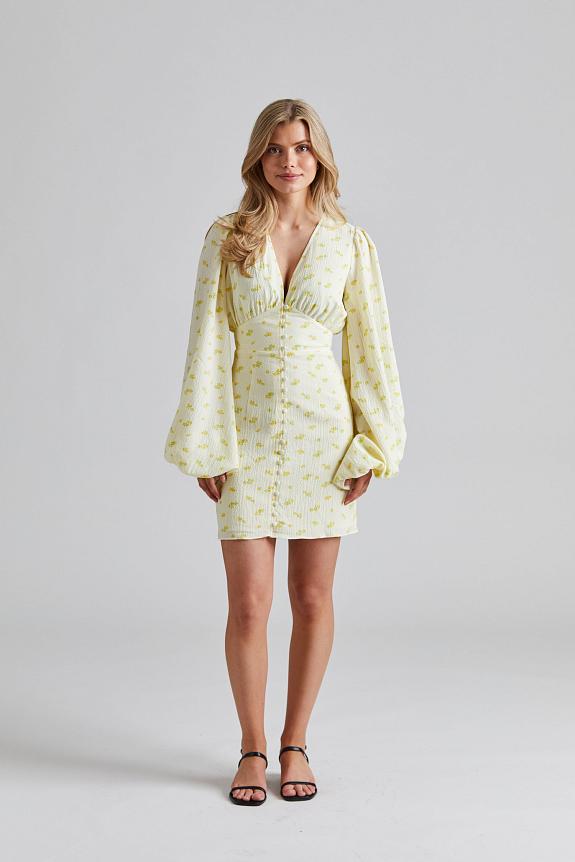Adoore Florence Dress Pastel Yellow