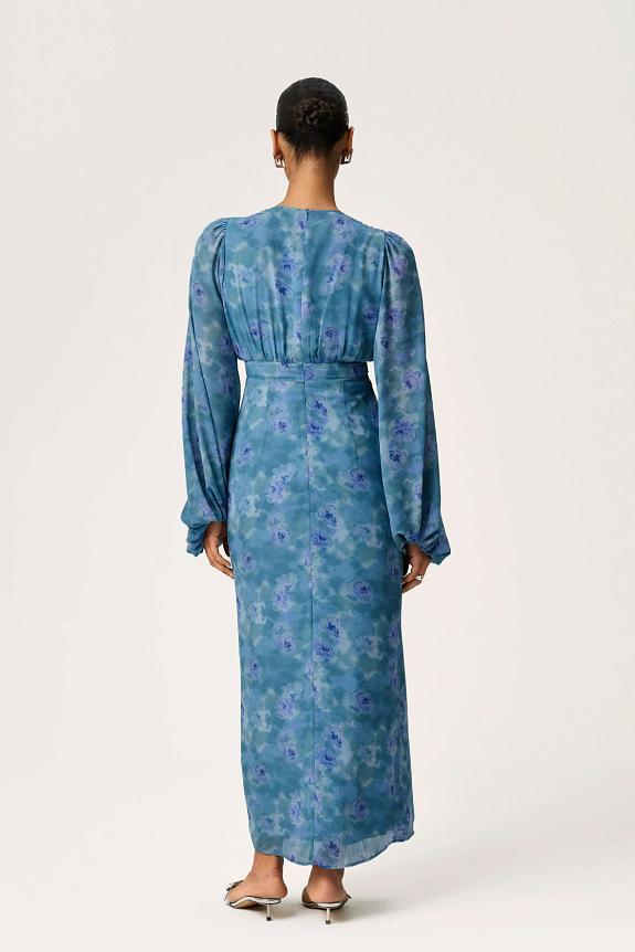 Adoore Positano Dress Dusty Blue-1