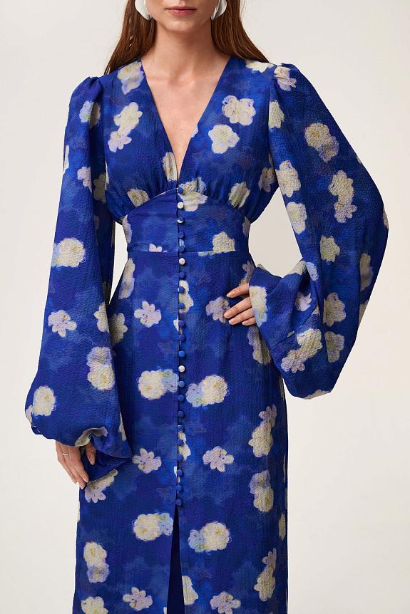 Adoore Positano Dress Ocean Blue-2
