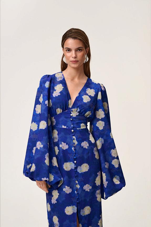 Adoore Positano Dress Ocean Blue-3