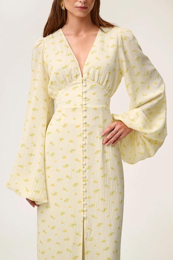 Adoore Positano Dress Pastel Yellow-3