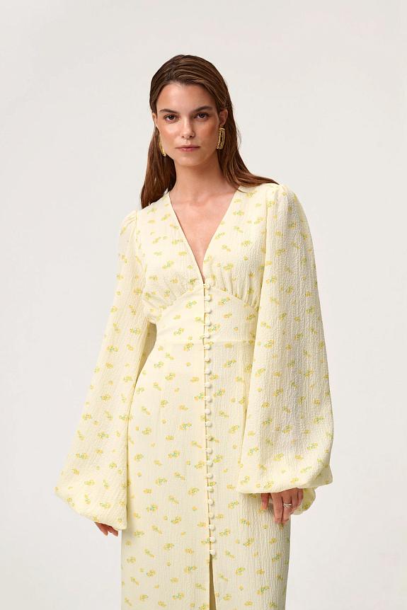 Adoore Positano Dress Pastel Yellow-2