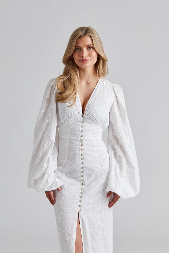 Adoore Positano Dress White-2
