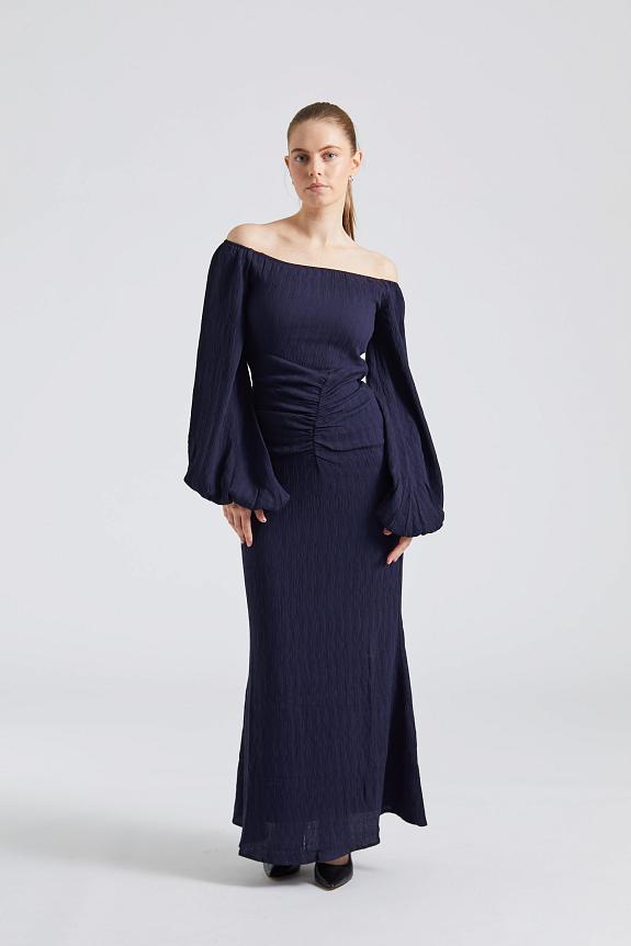 Adoore Reno Maxi Dress Navy 