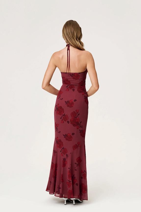 Adoore Rozzano Maxi Dress Burnt Sienna-1