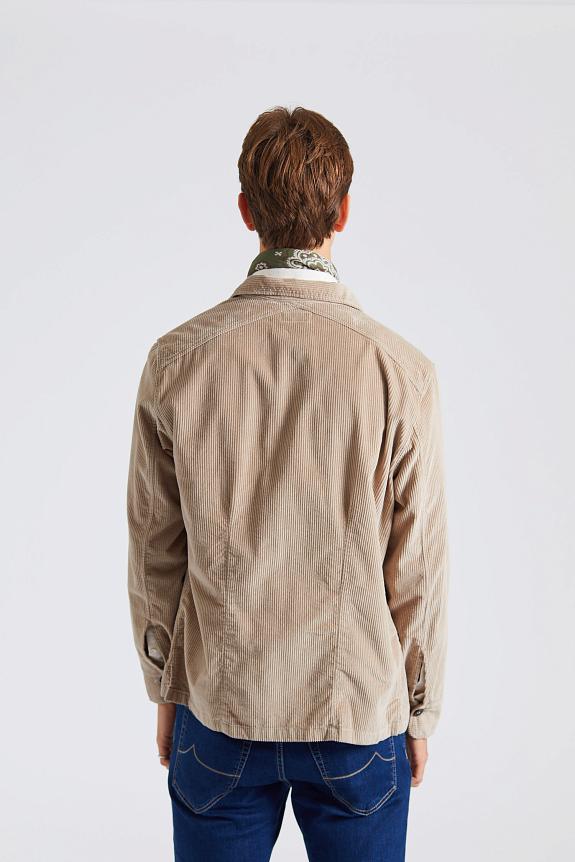 Alessandro Gherardi New Over 5 Shirt Jacket Beige-2