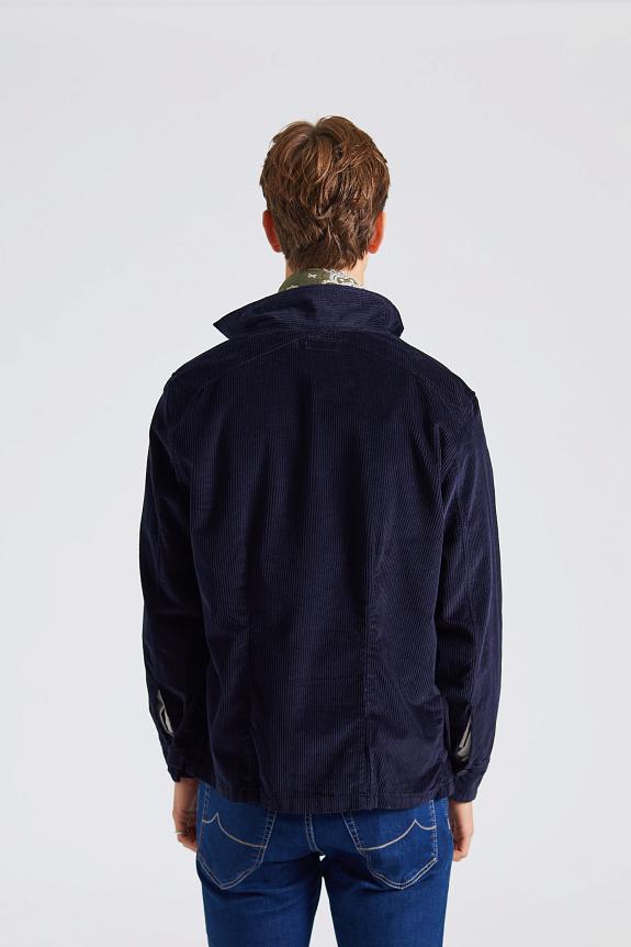 Alessandro Gherardi New Over 5 Shirt Jacket Navy-2