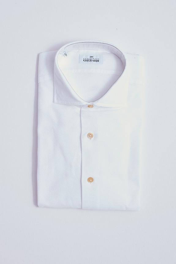 Alessandro Gherardi Regular Slim White Structure-5