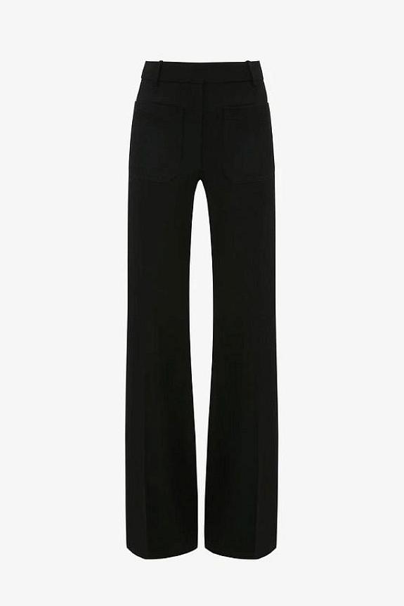 Victoria Beckham Alina Trouser Black-2