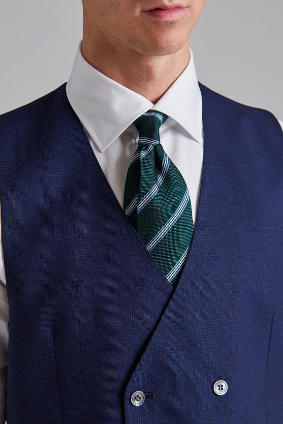 Amanda Christensen Tailored Stripe Tie Green