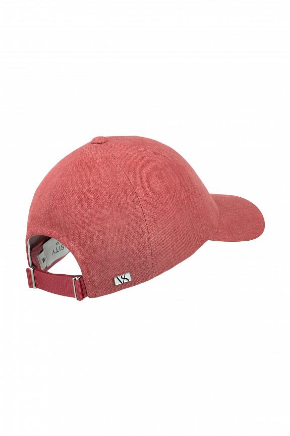 Varsity Headwear Amaranth Red Linen-2
