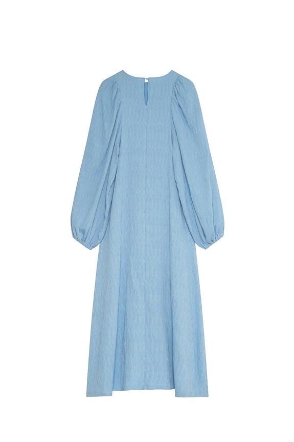 Arnie Says Carolina Crinkled Dress Lt Blue-1