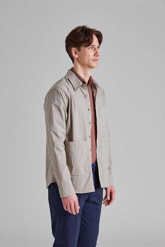 ASPESI Camicia UT Shirt Jacket Colonial Beige-2