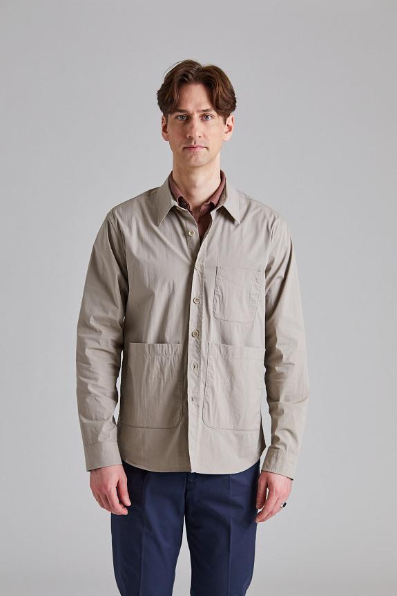 ASPESI Camicia UT Shirt Jacket Colonial Beige-4