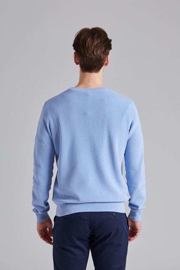 ASPESI Maglia Knitted Crew Neck Sky Blue-1