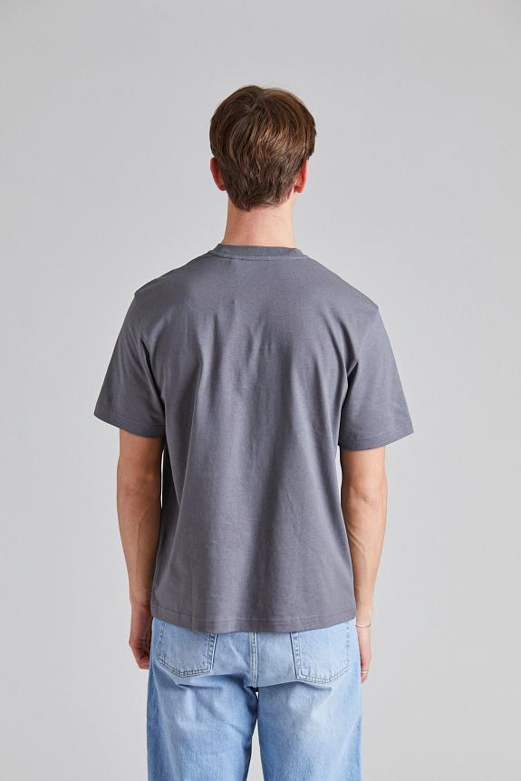 AXEL ARIGATO Micro Bee Bird T-Shirt Steel Grey-2