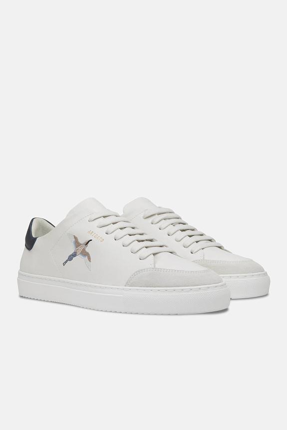 AXEL ARIGATO Clean 90 Bee Bird Sneaker White/Dk Blue-1