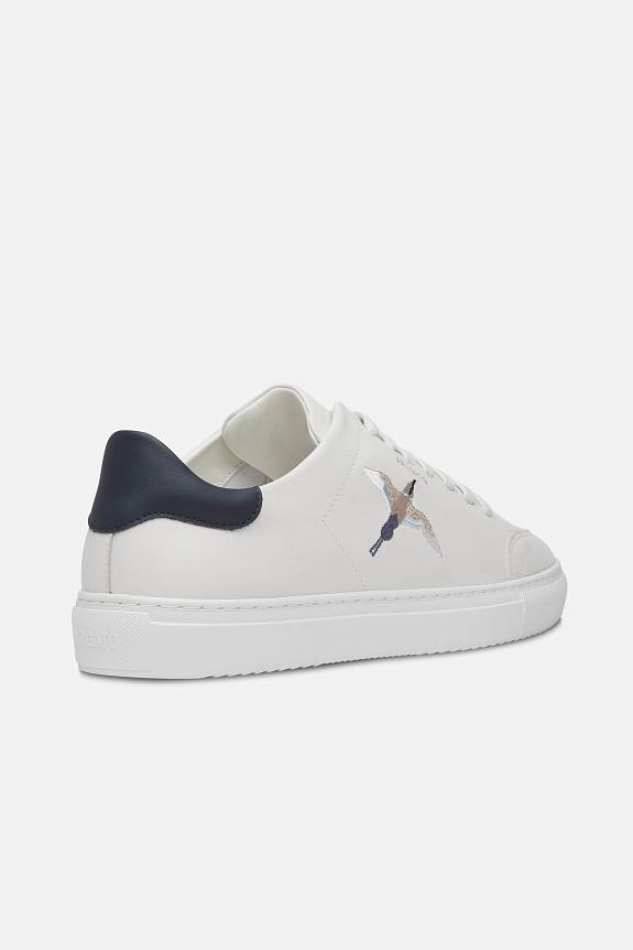 AXEL ARIGATO Clean 90 Bee Bird Sneaker White/Dk Blue-2