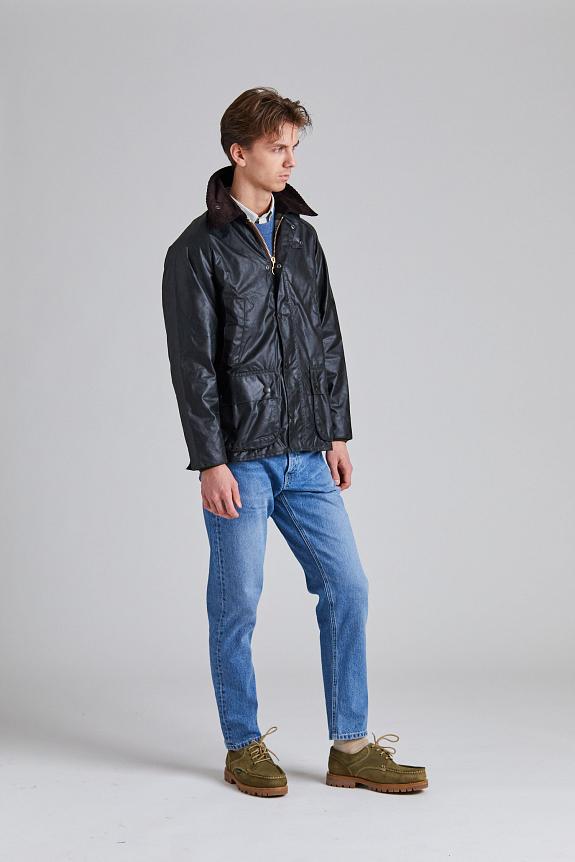 Barbour Bedale Wax Jacket Sage-1