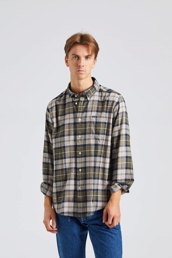 Barbour Fortrose TF Forest Mist Tartan