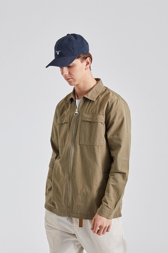 Barbour Glendale Overshirt Dusty Green 