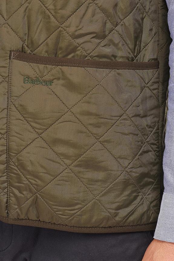 Barbour Polarquilt Waistcoat/Zip-In Liner Olive-7