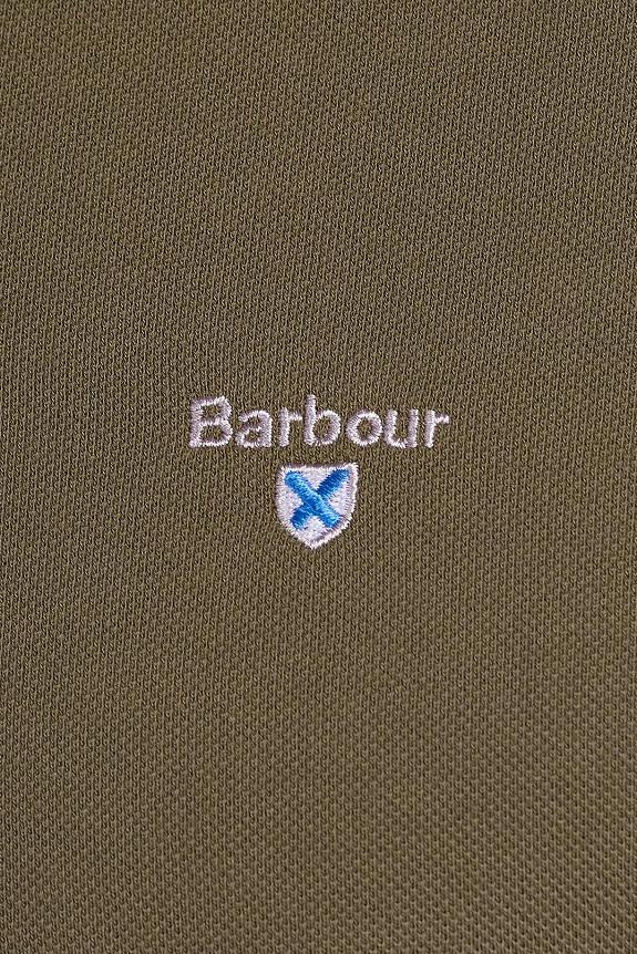 Barbour Tartan Piquet Polo Olive
