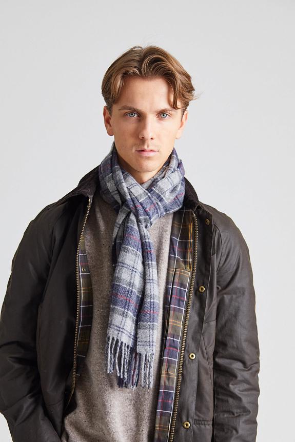 Barbour Tartan Lambswool Scarf-1