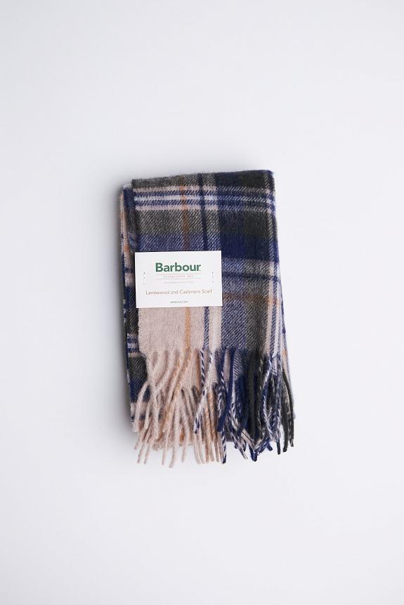 Barbour New Check Scarf Bark