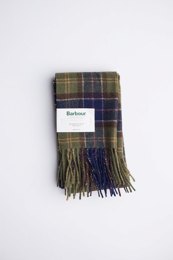 Barbour Tartan Lambswool Scarf Classic Tartan