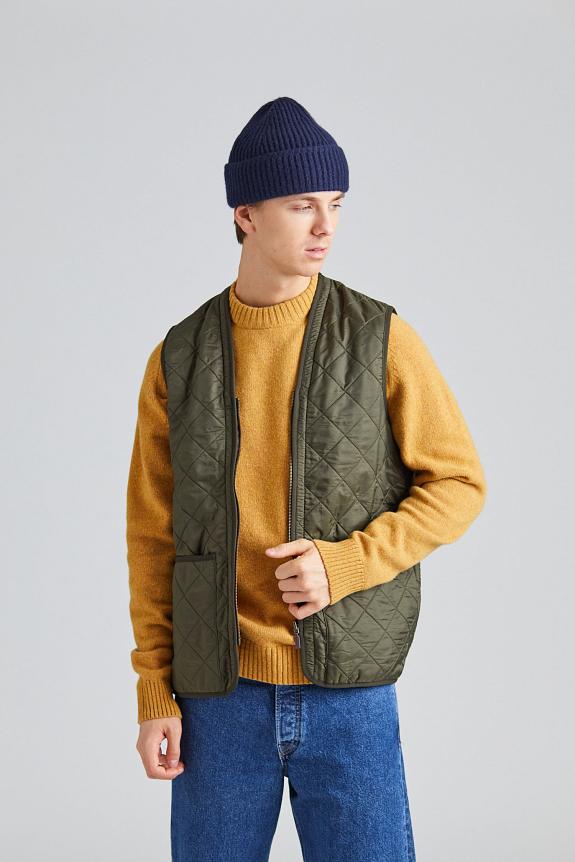 Barbour Polarquilt Waistcoat/Zip-In Liner Olive-1