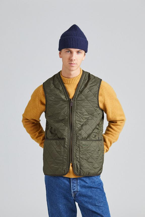 Barbour Polarquilt Waistcoat/Zip-In Liner Olive