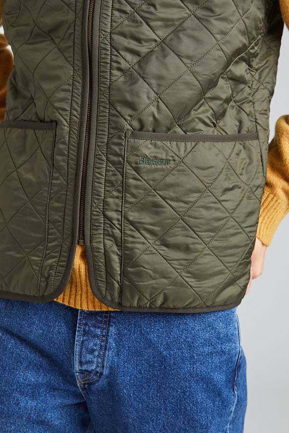 Barbour Polarquilt Waistcoat/Zip-In Liner Olive-5
