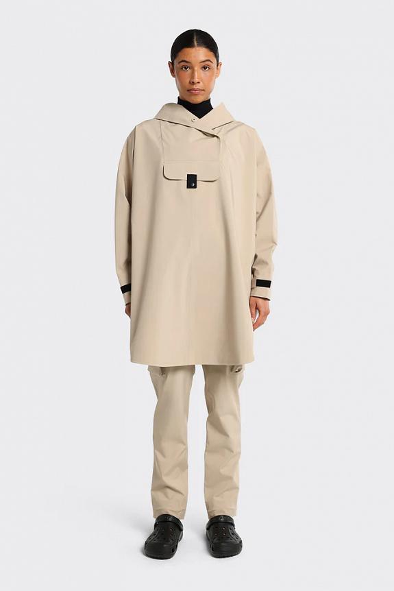 Blæst Bergen Beige Regnponcho