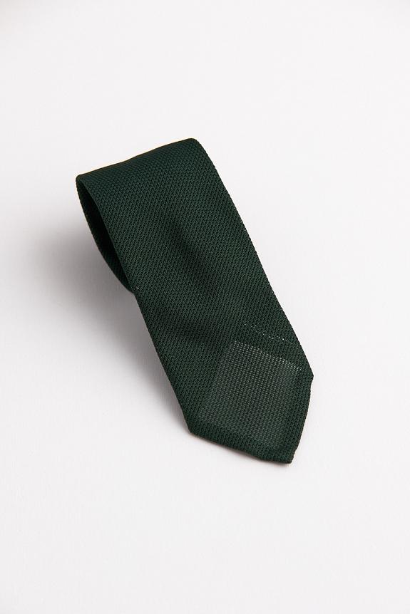Bigi Fine Silk Grenadine Tie Green