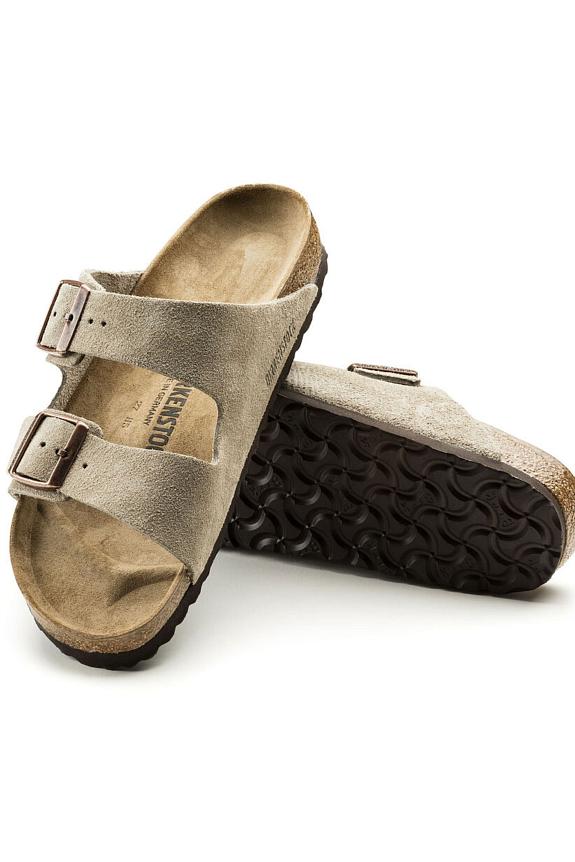 Birkenstock arizona sandal farge taupe dame 